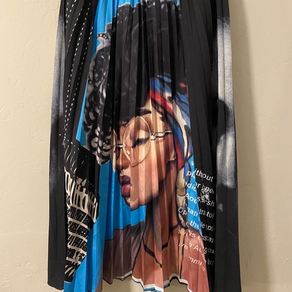 ⚜️Fashion faces accordion pleated skirt! - Picture 5 of 8